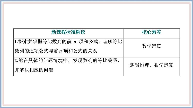 2021-2022新教材苏教版数学选择性必修第一册课件：4.3.3　第一课时　等比数列的前n项和公式03