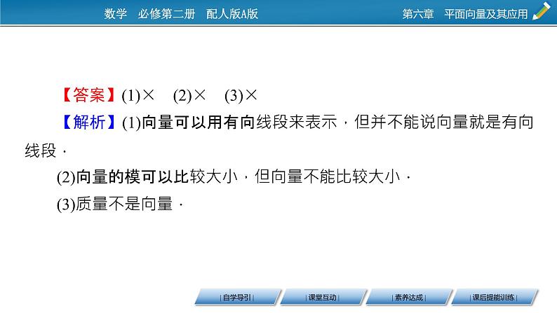 6.1  平面向量的概念课件PPT06