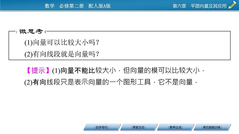 6.1  平面向量的概念课件PPT07