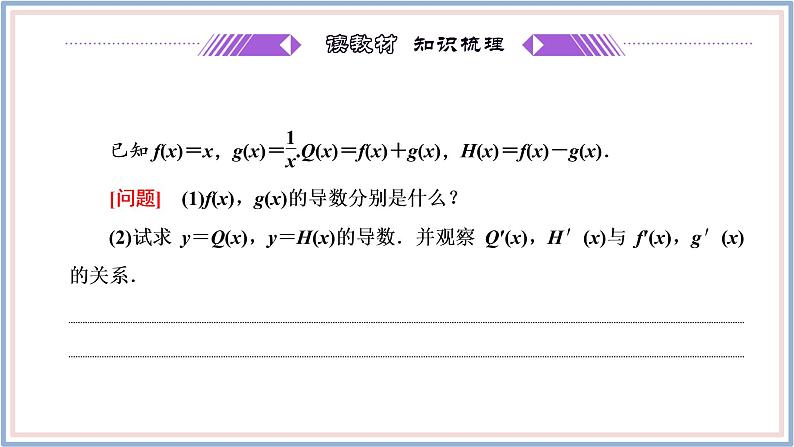 2021-2022新教材苏教版数学选择性必修第一册课件：5.2.2　函数的和、差、积、商的导数04