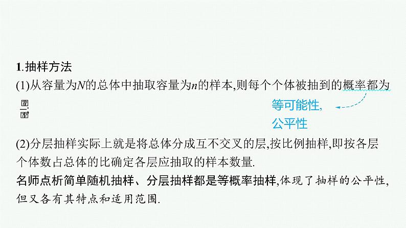 2022届高三数学二轮复习课件：专题五　第1讲　统计与统计案例04