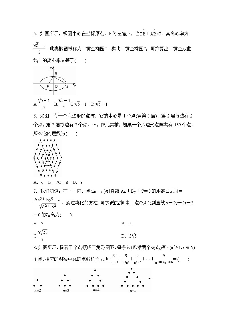高考数学(理数)一轮复习课时作业38《合情推理与演绎推理》(原卷版)02
