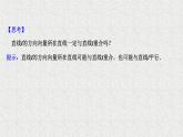 2022届高中数学新北师大版选择性必修第一册 第三章 4.1直线的方向向量与平面的法向量 课件（52张）