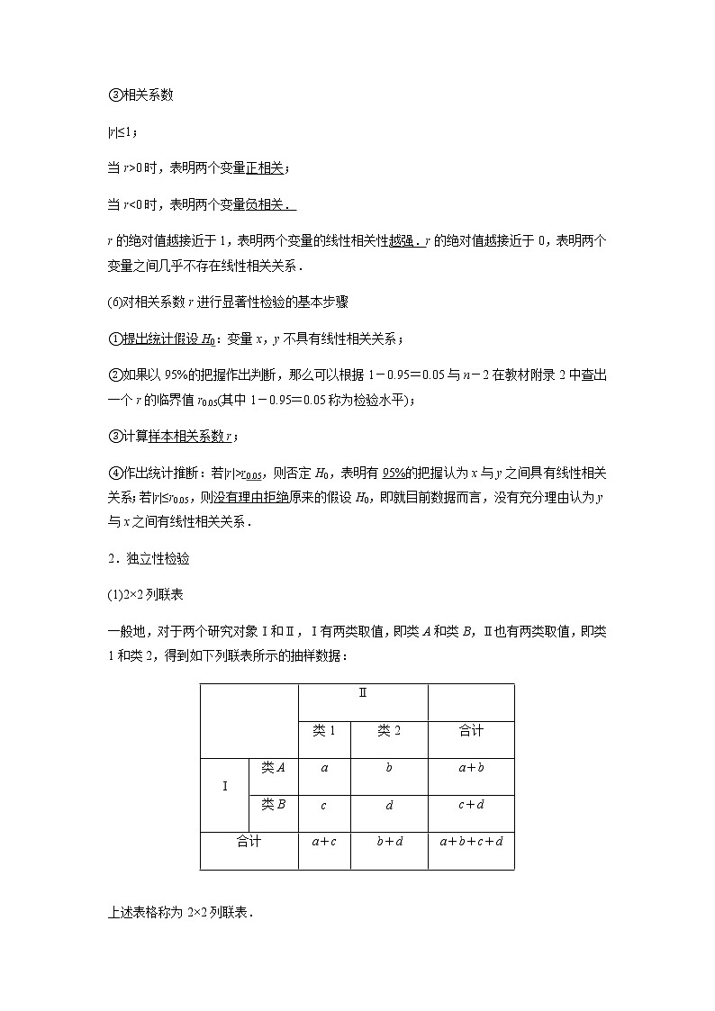 52变量间的相关关系、统计案例 高考数学高频考点题型含解析第2页