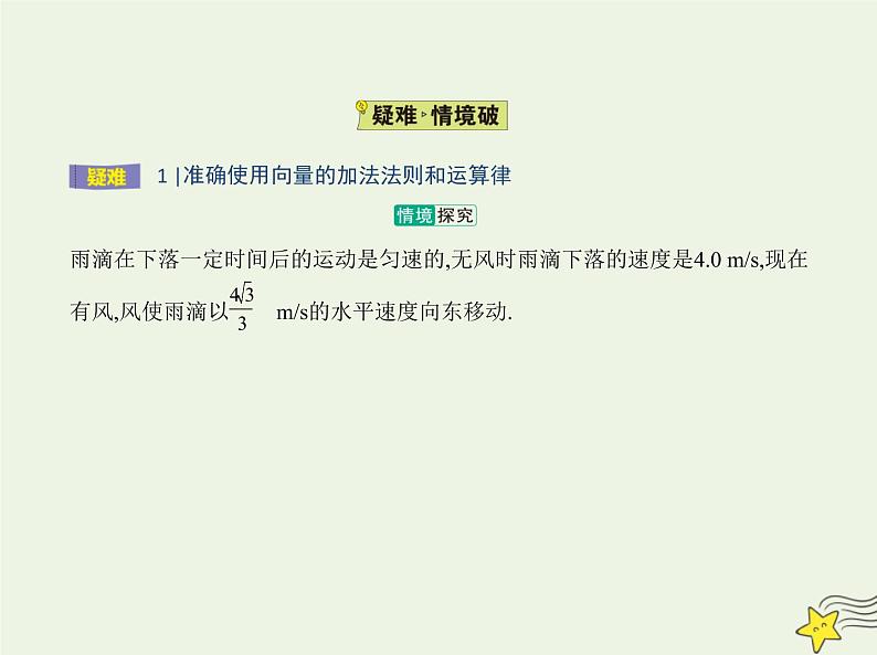 2022年新教材高中数学第六章平面向量初步1.2向量的加法课件新人教B版必修第二册(共16张PPT)第7页