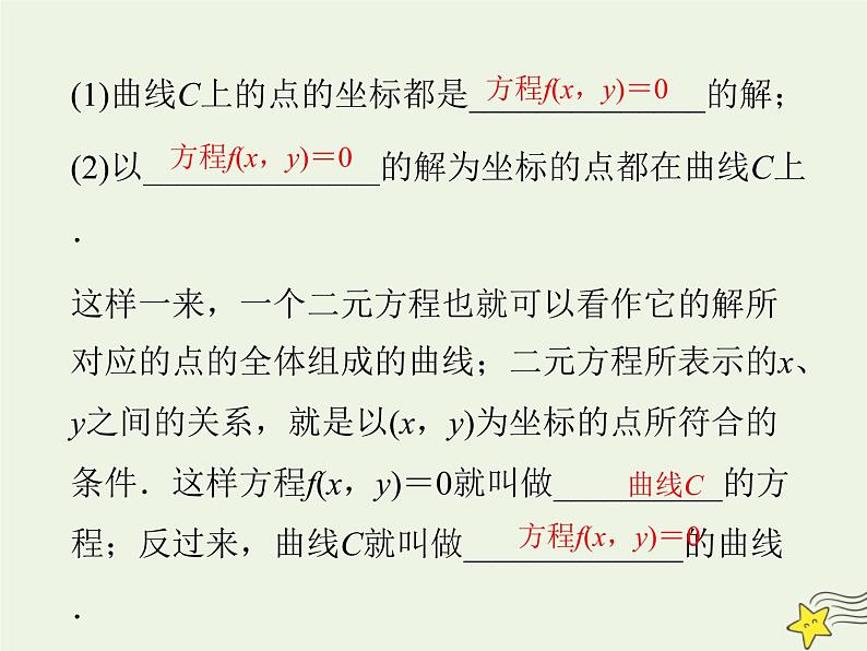 2021_2022高中数学第二章圆锥曲线与方程1曲线与方程1曲线与方程1课件新人教A版选修2_104