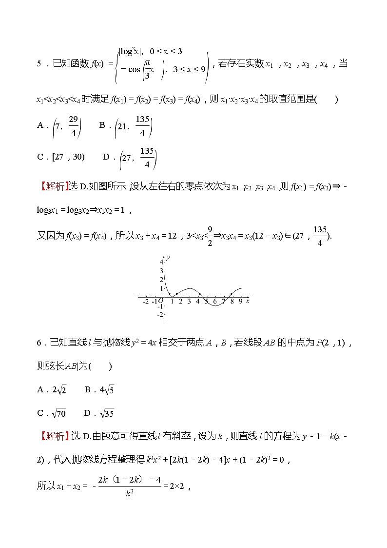 2022版高考数学小题标准练（九）第3页