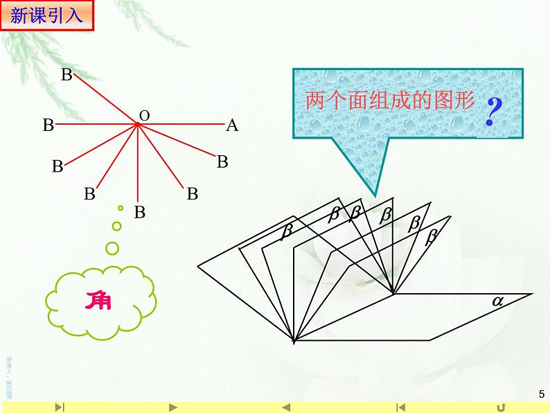 8.6.3平面与平面垂直1二面角 人教版高中数学新教材必修第二册课件第5页