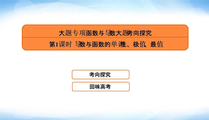 2022版高考数学复习专题六大题专项第1课时导数与函数的单调性、极值、最值PPT课件05