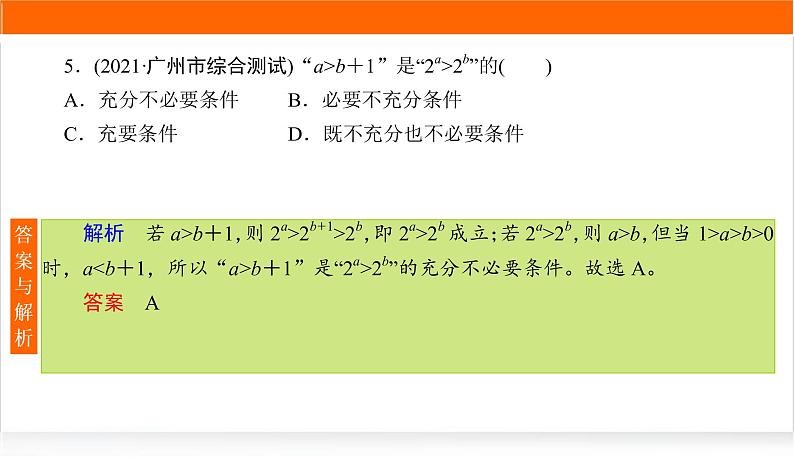 2022版高考数学复习专项练通(一)PPT课件第6页