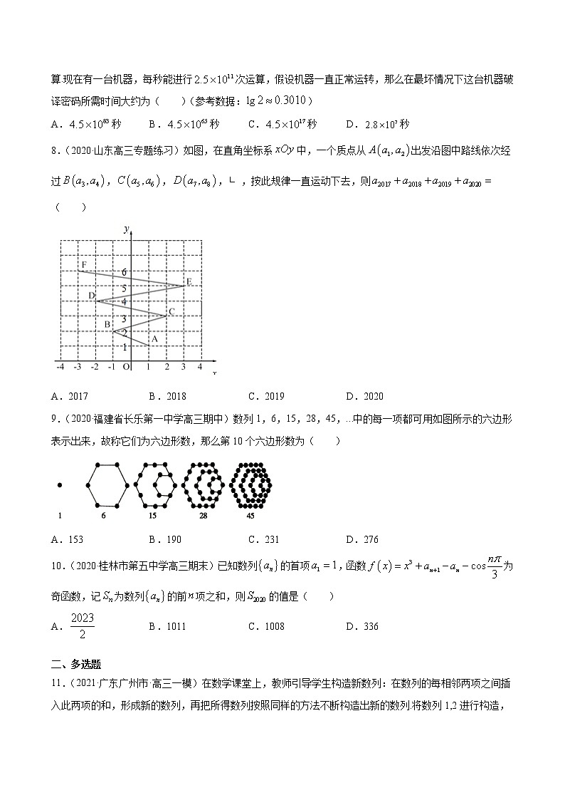 第6讲 数列小题  2022高考新题好题汇编02