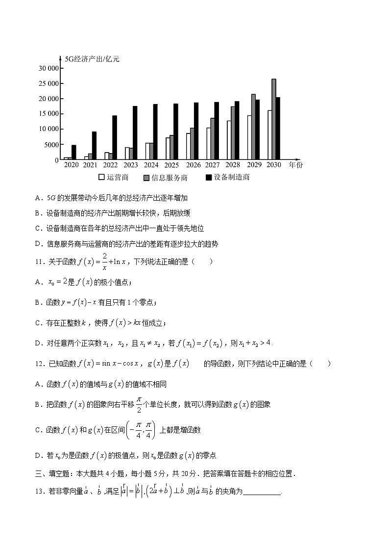 必刷卷02-2022年新高考数学考前信息必刷卷（含答案解析）03