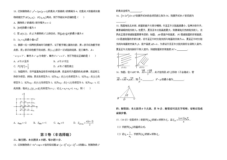 【原创】（新高考）2022届高三二轮综合卷 数学（一） 学生版第2页