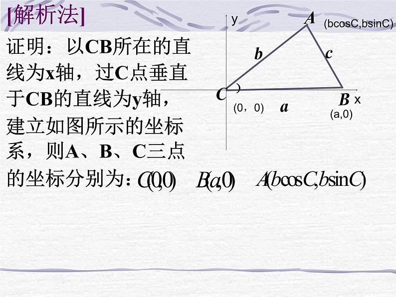 人教A版高中数学必修5《1.1余弦定理》课件 （共22张PPT）05