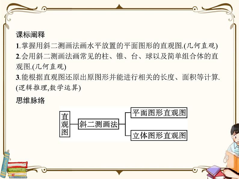 高中数学北师大版 必修第二册第六章 ——直观图【课件+同步练习】02