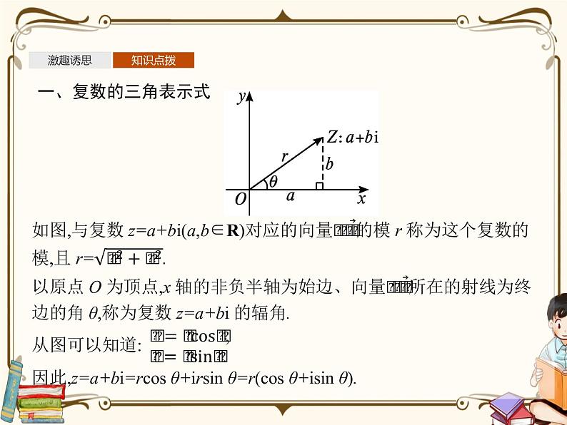 高中数学北师大版 必修第二册第五章 ——3.1复数的三角表示式  3.2复数乘除运算的几何意义【课件04