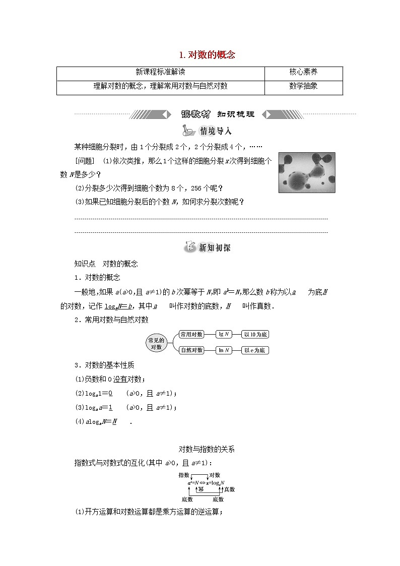 2021_2022学年新教材高中数学第四章对数运算与对数函数1对数的概念学案北师大版(2019)必修第一册01