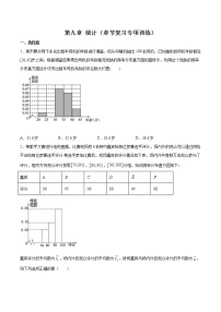 第九章 统计（章节复习专项训练）-2021-2022学年高一数学下学期期末复习通关（人教A版2019必修第二册）