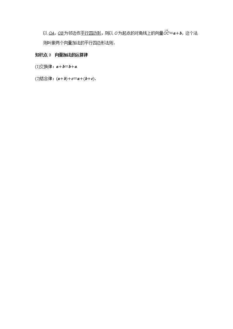 6.2.1 平面向量的加法运算（解析版）第2页