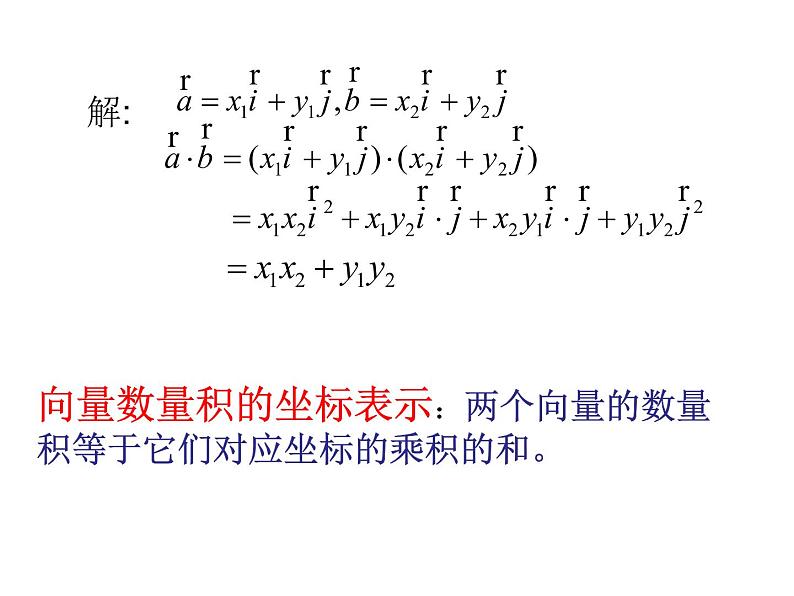 6.3.5 平面向量数量积的坐标表示（课件）-【新教材】2021-2022学年人教A版（2019）高中数学必修第二册第4页