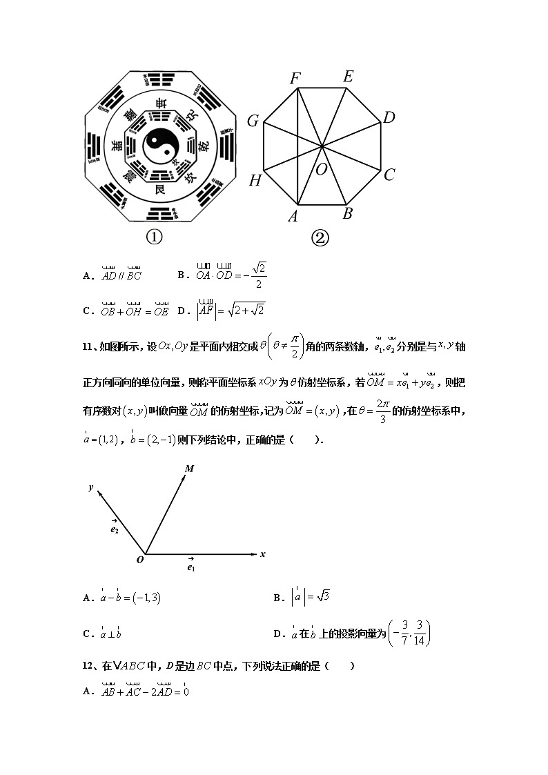 第六章 平面向量及其应用 检测卷（2）- 学年高一数学下学期期末备考专题全攻略（人教A版2019）03