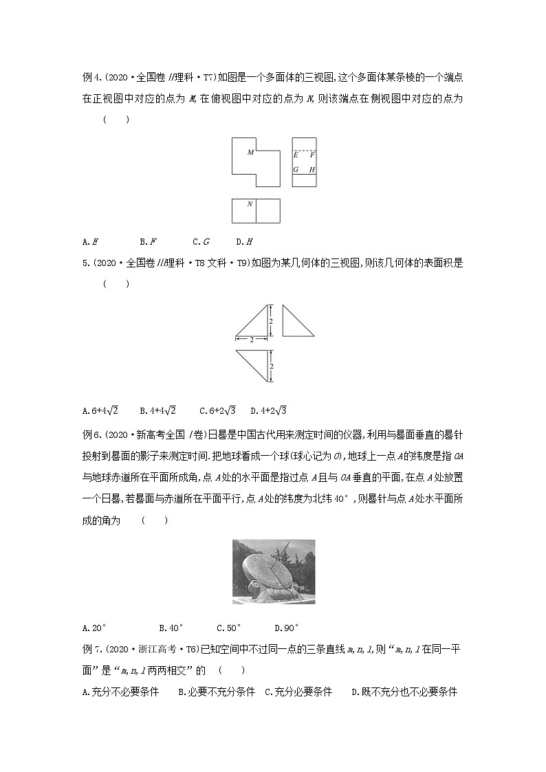 专题16 几何体的几何特征与点线面关系-备战2022高考数学二轮复习冲破压轴题讲与练03