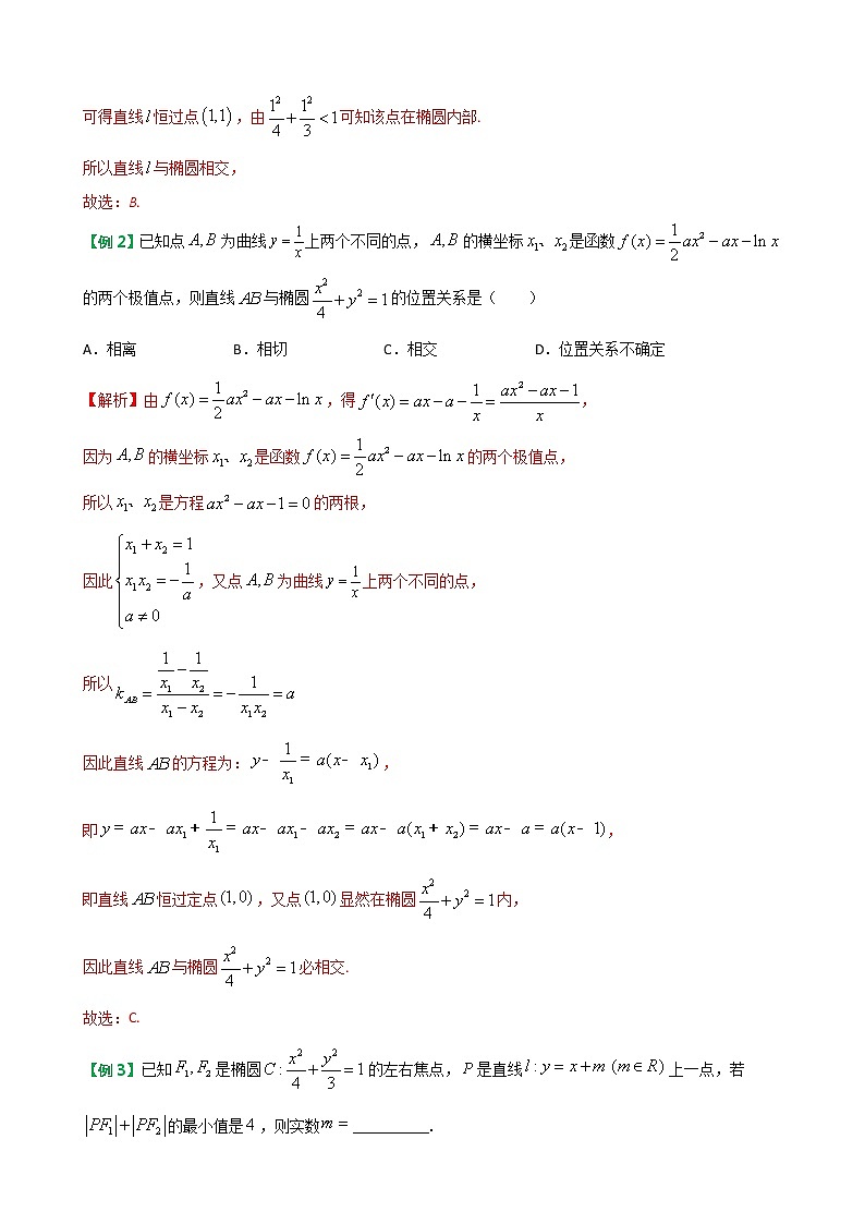 方法技巧专题09  直线与圆锥曲线（解析版）第2页