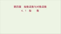 数学必修 第一册第四章 指数函数与对数函数4.1 指数背景图课件ppt