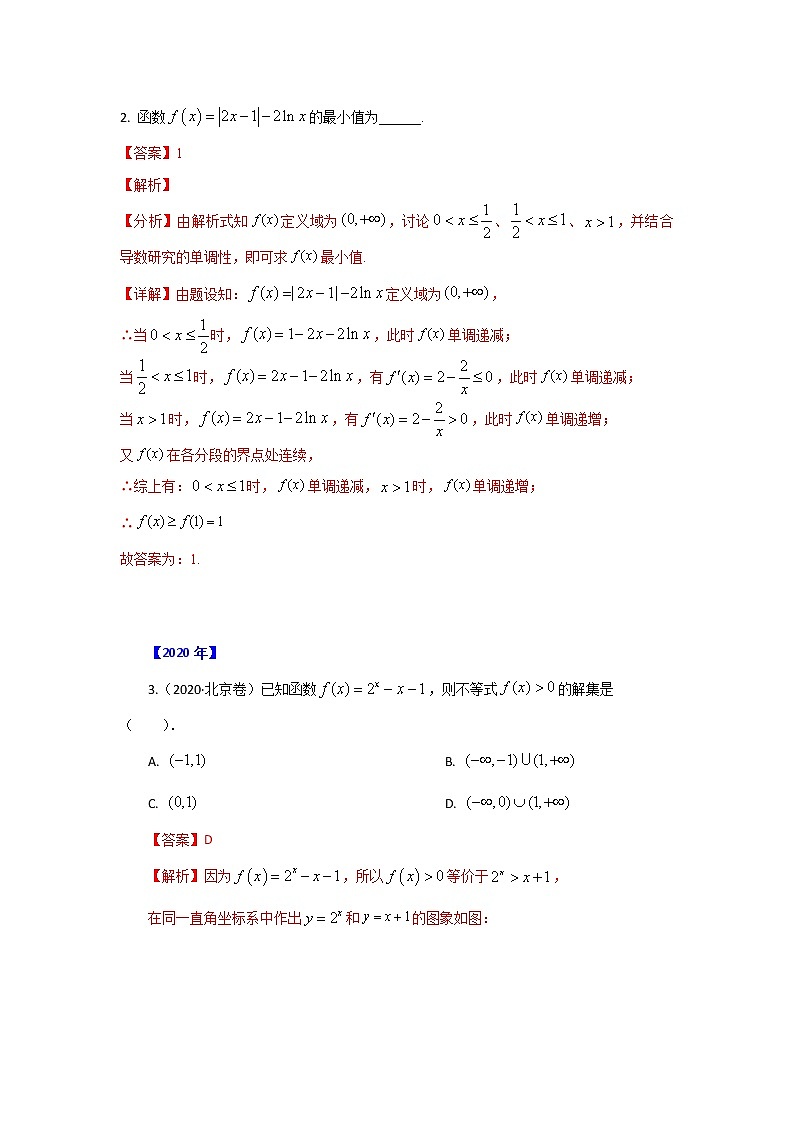 专题09 不等式 （解析版）-十年高考数学（文）客观题（2012-2021）真题分项详解第2页