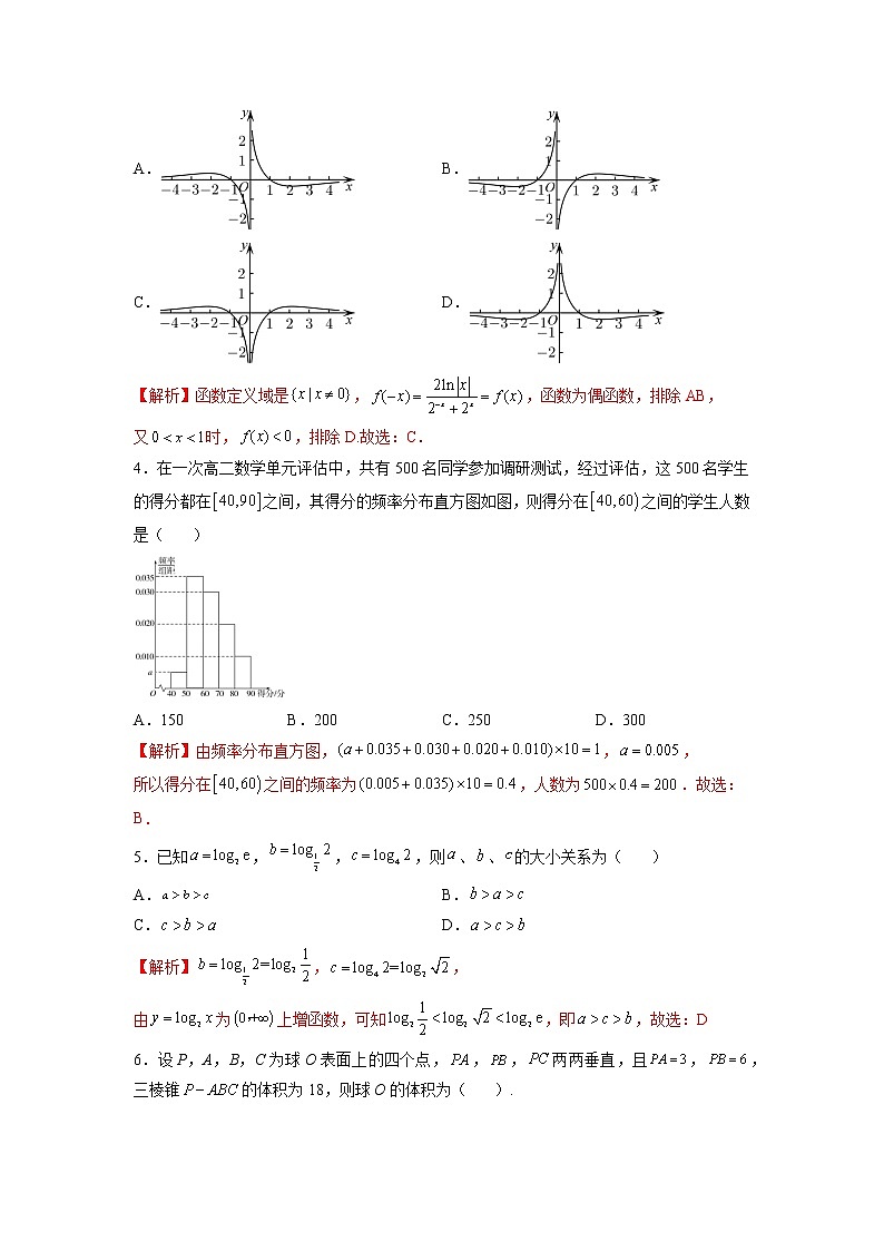 2022年普通高等学校招生全国统一考试模拟（天津卷）数学试题02