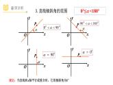 人教A版（2019）高中数学选择性必修一第二章直线和圆的方程2.1.1直线的倾斜角与斜率课件PPT