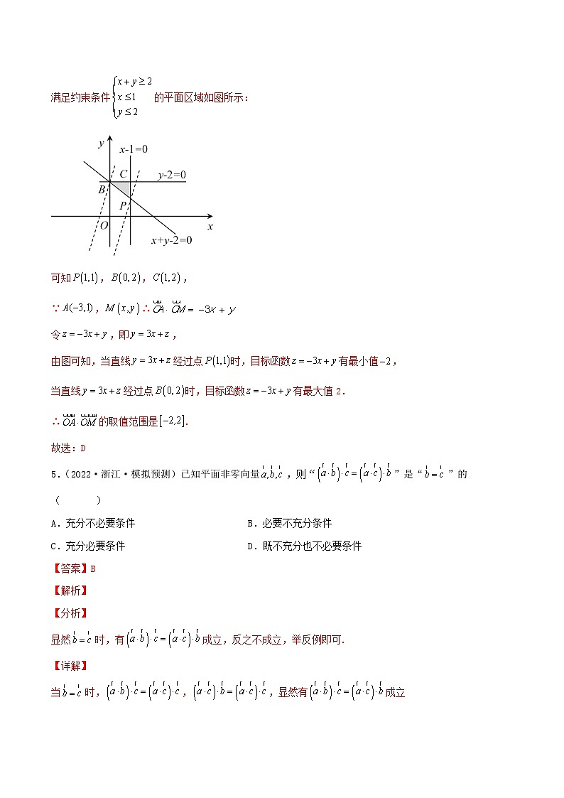 卷02 平面向量与复数-小题限时集训（新高考专用）（解析版）第3页