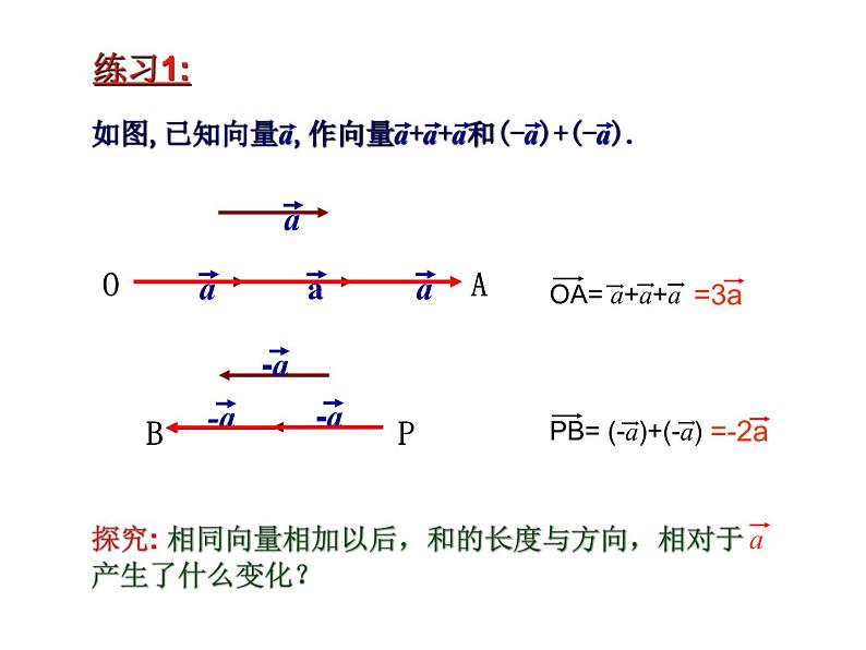 6.2.3向量数乘运算及其几何意义课件PPT05