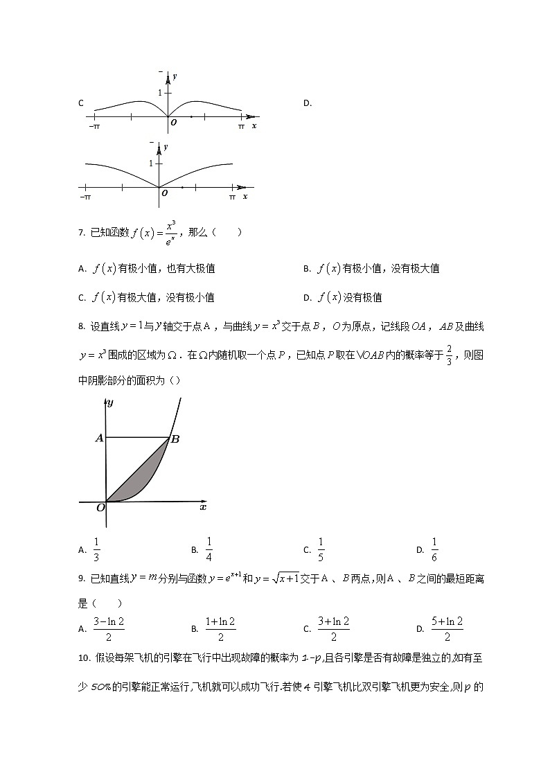 2022河南省豫北名校联盟高二下学期联考二数学（理）试题含答案02