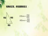 单位圆与任意角的正弦函数、余弦函数定义课件PPT
