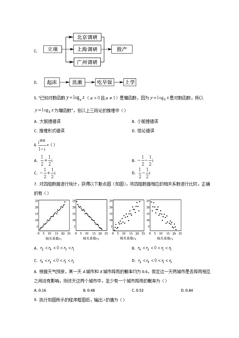 2021榆林十中高二下学期第一次月考数学（文）试题含答案第2页