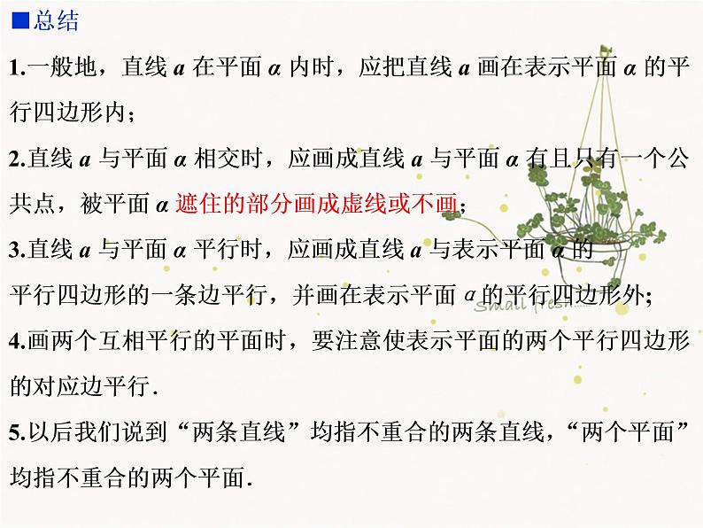 6.3空间点、直线、平面之间的位置关系课件PPT04