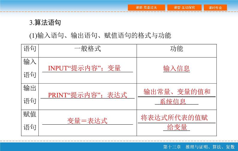 高考 一轮复习第十三章 13.4  算法与程序框图课件PPT第8页