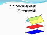 高中数学 人教版 必修2 习题2平面与平面平行的判定部优课件