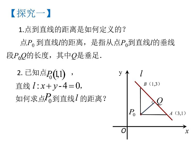 高中数学人教版《点到直线的距离》部优课件第4页