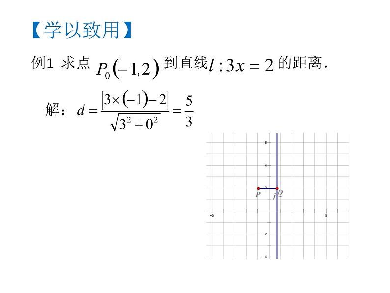 高中数学人教版《点到直线的距离》部优课件第7页