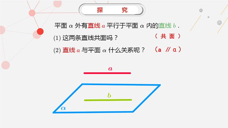 高中数学人教版直线与平面平行判定》部优课件05
