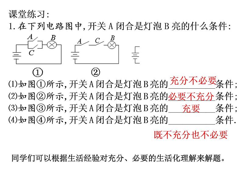 1.4充分条件与必要条件课件PPT第5页