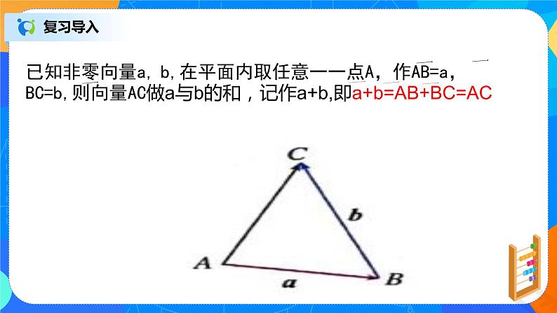 6.2.2平面向量的运算第2页