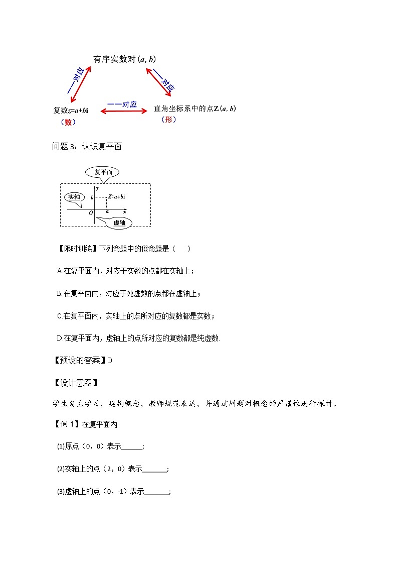 7.1.2复数的几何意义 教学设计第3页