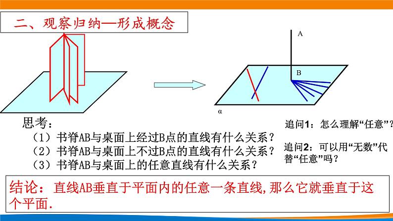 8.6.2直线与平面垂直（第1课时）课件第5页