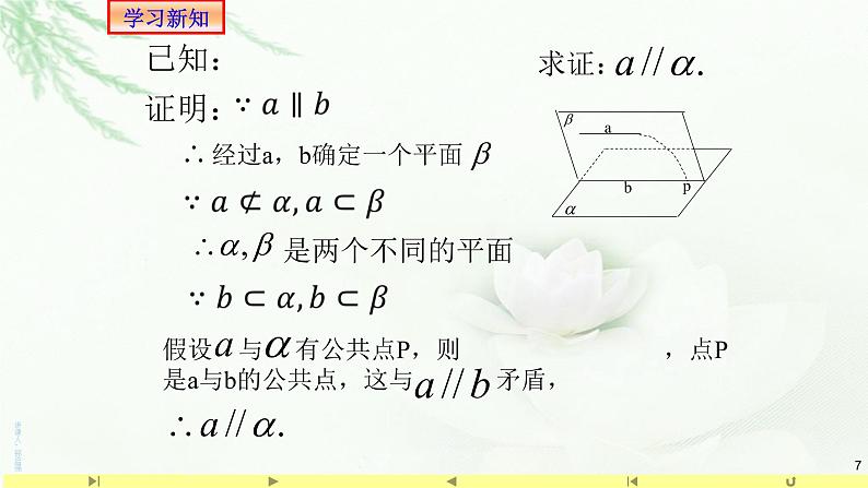8.5.2直线与平面平行课件PPT07