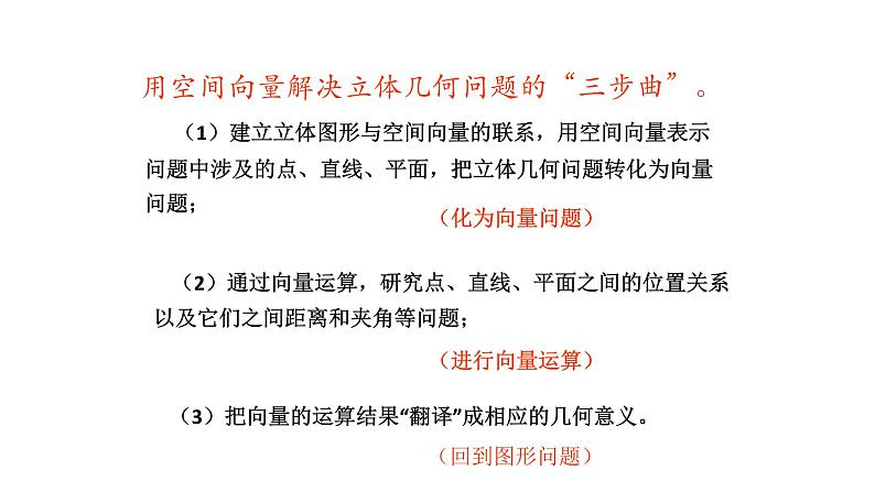 1.4.1用空间向量研究直线、平面的位置关系1.空间中点、直线和平面的向量表示课件PPT06