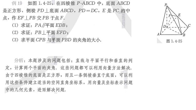 1.4.2用空间向量研究距离、夹角问题之三：综合应用课件PPT04