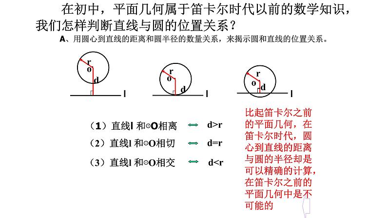 2.5.1直线与圆的位置关系(第一、二课时)课件PPT第8页